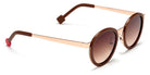 Sabine Be® Mini Be Lucky Sun - Matte Brown / Polished Rose Gold Sunglasses