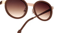 Sabine Be® Mini Be Lucky Sun - Matte Brown / Polished Rose Gold Sunglasses