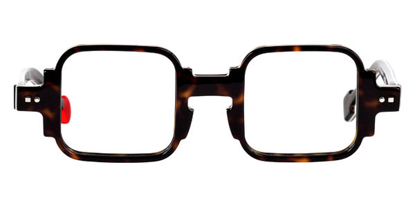 Sabine Be® Mini Be Square Swell - Shiny Dark Tortoise / White / Shiny Dark Tortoise Eyeglasses