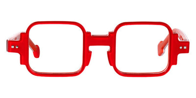 Sabine Be® Mini Be Square Swell - Shiny Translucent Red / White / Shiny Orange Eyeglasses