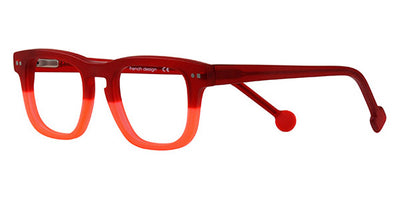 Sabine Be® Mini Be Swag - Matte Translucent Red / Matte Translucent Neon Orange Eyeglasses