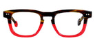 Sabine Be® Mini Be Swag - Shiny Dark Veined Tortoise / Shiny Red Eyeglasses
