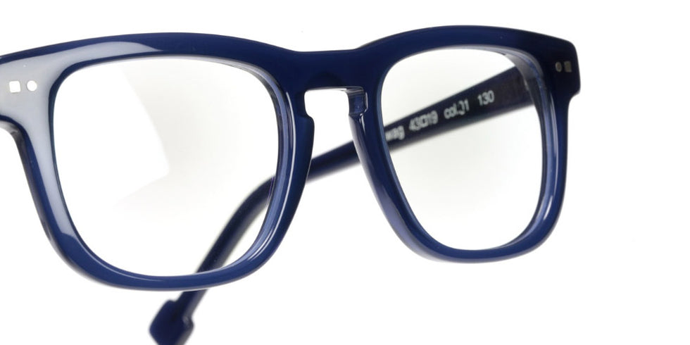 Sabine Be® Mini Be Swag - Shiny Navy Blue Eyeglasses