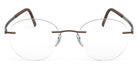 Silhouette® Momentum MOMENTUM EP 6060 - 6060 Ruthenium / Cohiba Brown Eyeglasses