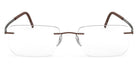 Silhouette® Momentum MOMENTUM EY 6060 - 6060 Ruthenium / Cohiba Brown Eyeglasses
