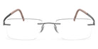 Silhouette® Momentum MOMENTUM FG 6760 - 6760 Smoky Blossom Eyeglasses