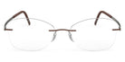 Silhouette® Momentum MOMENTUM HD 6060 - 6060 Ruthenium / Cohiba Brown Eyeglasses