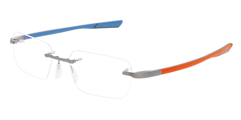 Mclaren® Ms 85 Mlmiso01 MLMISO01 C02 53 - Gray/Orange C02 Eyeglasses