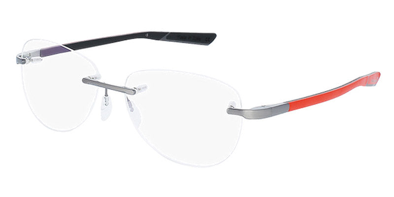 Mclaren® Ms 85 Mlms 85O07 MLMS 85O07 C01 55 - Gray/Red C01 Eyeglasses