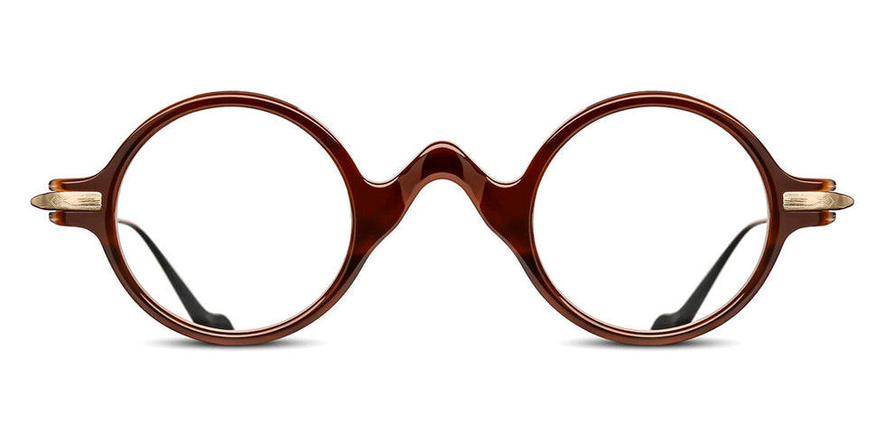 Matsuda® MXMF1 MTD MXMF1 Almond Browny 39 - Almond Browny Eyeglasses
