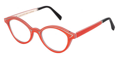 Gold & Wood® MYA G&W MYA 62 47 - 62 - Graphywood/Coral Bolivar/White Curly Maple Eyeglasses