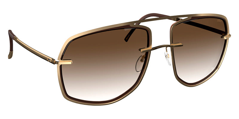 Silhouette® New York Sky NEW YORK SKY 8733 7620 - 7620 Ayers Red Eyeglasses