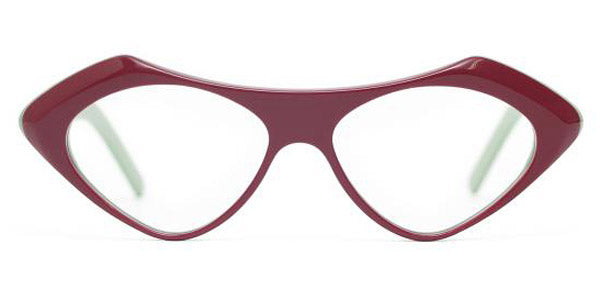 Henau® Noe H NOE S77 50 - Bordeaux/Light Green S77 Eyeglasses