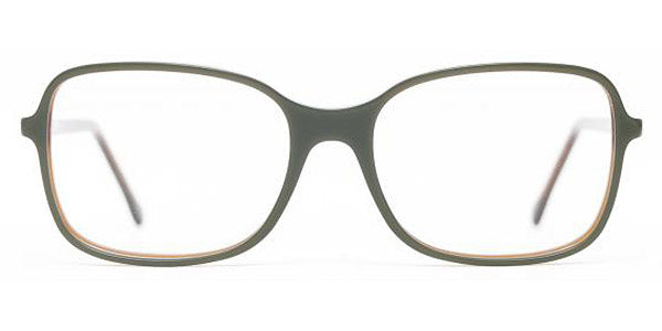 Henau® Noon H NOON N56 55 - Khaki Green/Brown/Beige N56 Eyeglasses