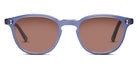 SALT.® NORTH SAILS NSN SAL NORTH SAILS NSN 001 47 - Indigo Blue/Polarized CR39 Deep Brown Lens Sunglasses