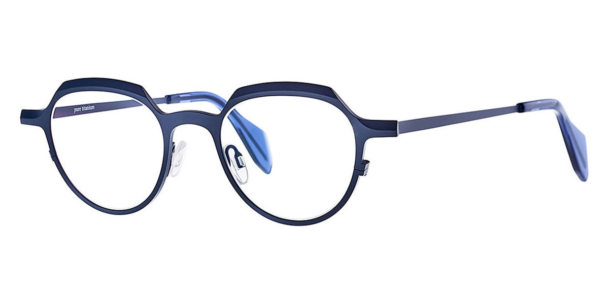 Theo® Obus TH OBUS 735 46 - Carbon Brown Eyeglasses