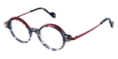 NaoNed® Oded NAO Oded 26112 42 - Tortoiseshell and Burgundy Eyebrow / Plum Eyeglasses
