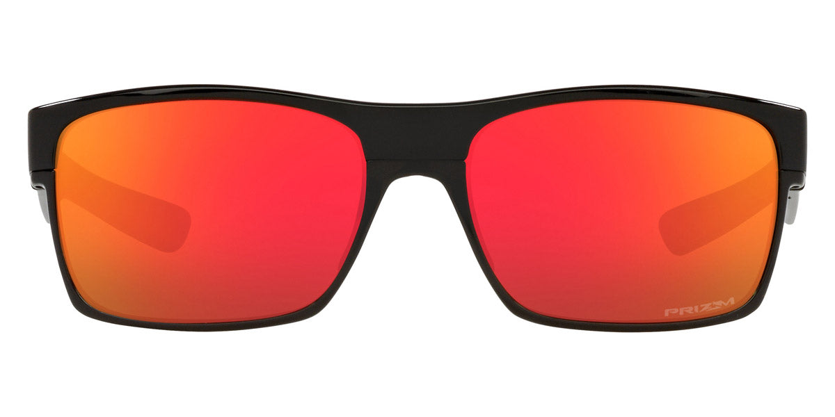 Oakley® OO9189 Twoface OO9189 918947 60 - Polished Black / Prizm Ruby Sunglasses