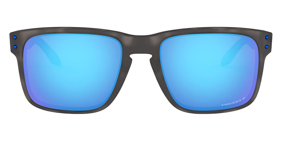 Oakley® OO9244 Holbrook (A) OO9244 924435 56 - Matte Black Tortoise / Prizm Sapphr Iridium Polarized Sunglasses