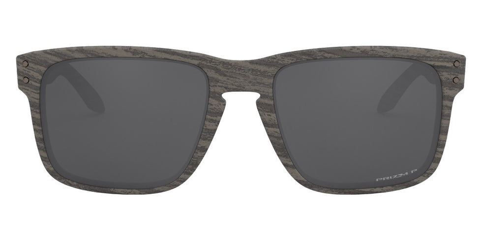 Oakley® OO9244 Holbrook (A) OO9244 924445 56 - Woodgrain / Prizm Black Polarized Sunglasses