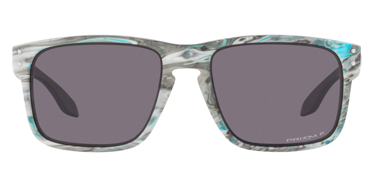 Oakley® OO9244 Holbrook (A) OO9244 924458 56 - Sanctuary Swirl / Prizm Gray Polarized Sunglasses