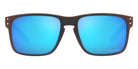 Oakley® OO9244 Holbrook (A) OO9244 924460 56 - Matte Black/Red Colorshift / Prizm Sapphire Sunglasses