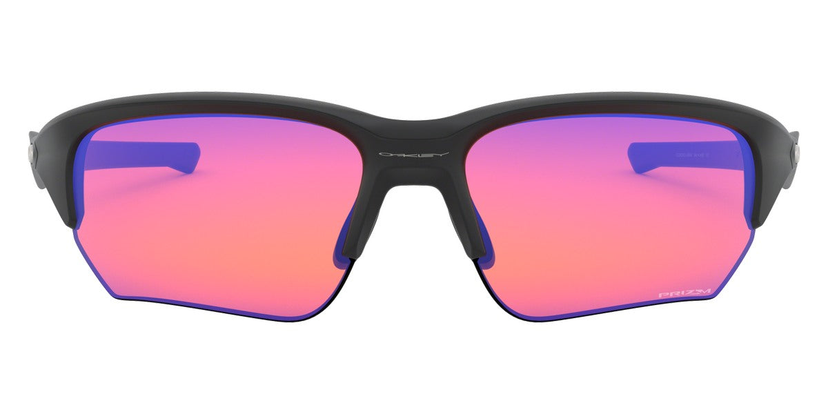 OAKLEY Flak Beta POLARIZED Sunglasses Matte Black/Sapphire Blue Iridium  OO9363