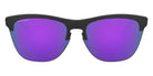 Oakley® OO9374 Frogskins Lite OO9374 937431 63 - Matte Black / Prizm Violet Sunglasses