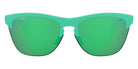Oakley® OO9374 Frogskins Lite OO9374 937433 63 - Matte Celeste / Prizm Jade Sunglasses