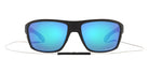 Oakley® OO9416 Split Shot OO9416 941633 64 - Matte Black / Prizm Sapphire Polarized 941633 Sunglasses
