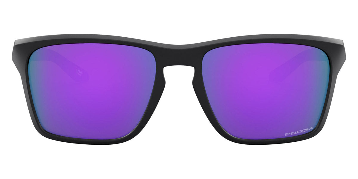 Oakley® OO9448 Sylas OO9448 944810 57 - Matte Black / Prizm Violet Sunglasses