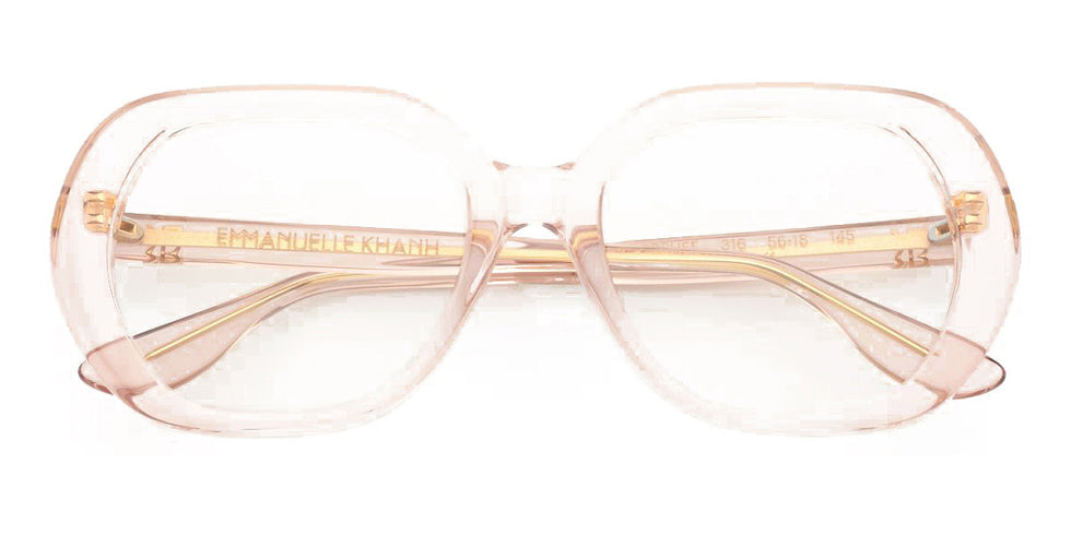 Emmanuelle Khanh® EK ORPHEE EK ORPHEE 316 56 - 316 - Pale Pink Eyeglasses