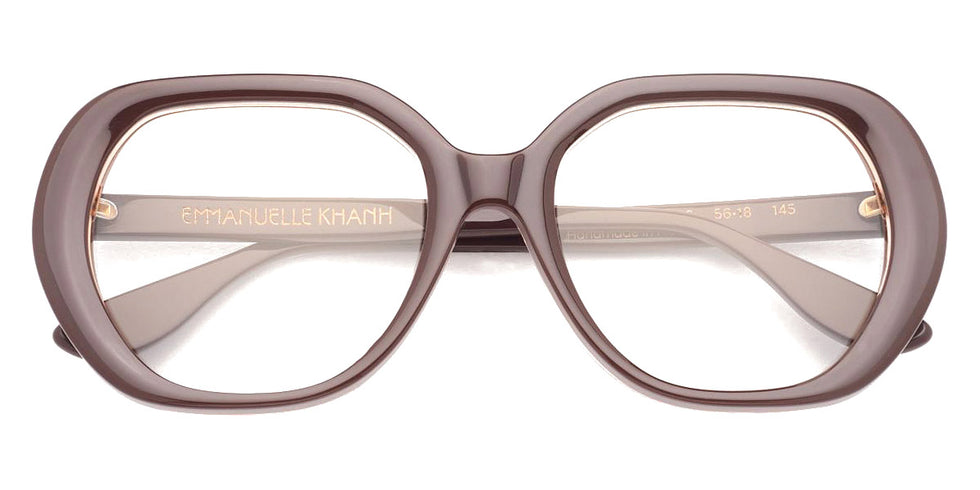 Emmanuelle Khanh® EK ORPHEE EK ORPHEE 966 56 - 966 - Brown Eyeglasses