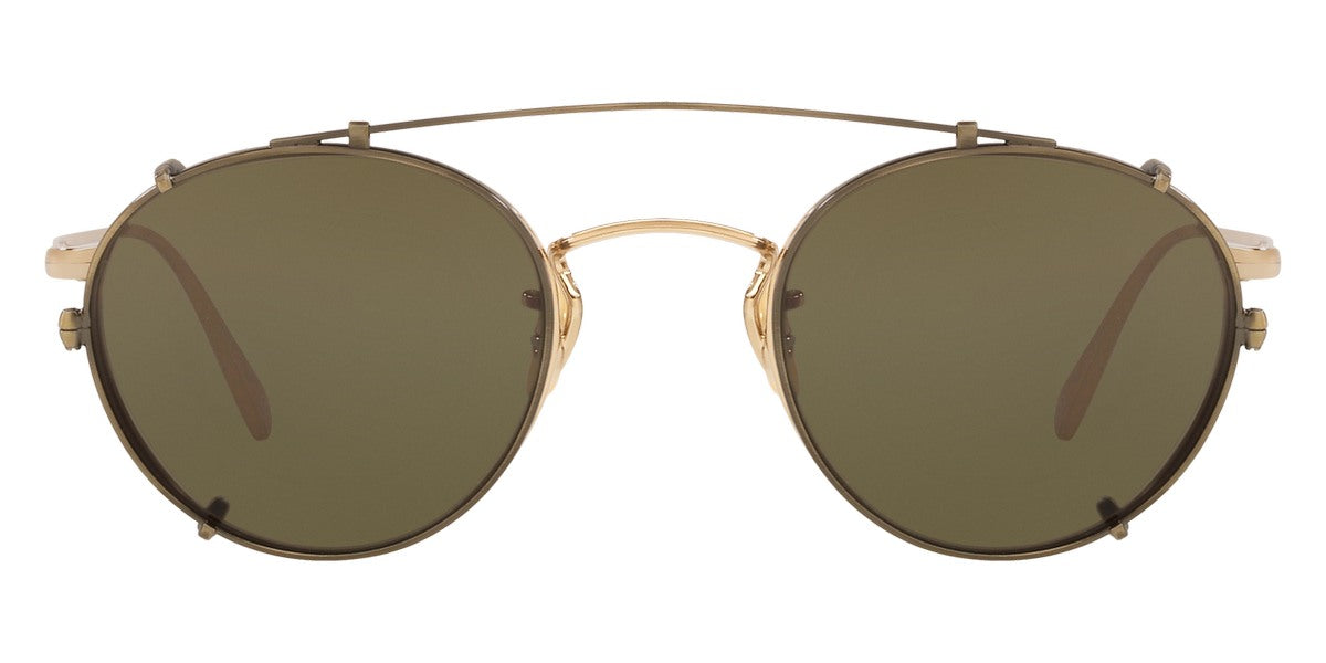 Oliver Peoples® Coleridge Clip OV1186C 528482 47 - Antique Gold Sunglasses