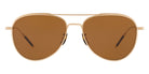 Oliver Peoples® Tk-3 OV1276ST 531153 56 - Brushed Gold/TRUE Brown Sunglasses