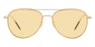 Oliver Peoples® Tk-3 OV1276ST 5311R6 56 - Brushed Gold/Yellow Wash Sunglasses