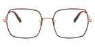 Oliver Peoples® Justyna OV1279 5037 54 - Rose Gold/Burgundy Eyeglasses