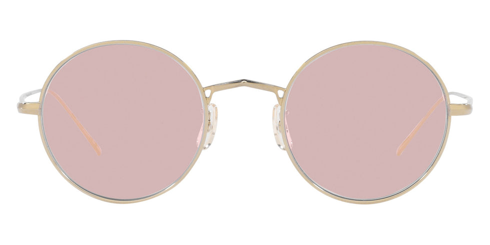Oliver Peoples® G. Ponti-3 OV1293ST 50354Q 48 - Soft Gold/Pink Wash Photochromic Sunglasses