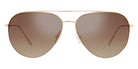 Oliver Peoples® Cleamons OV1303ST 5292q1 60 - Gold/Dark Brown Gradient Mirror Sunglasses