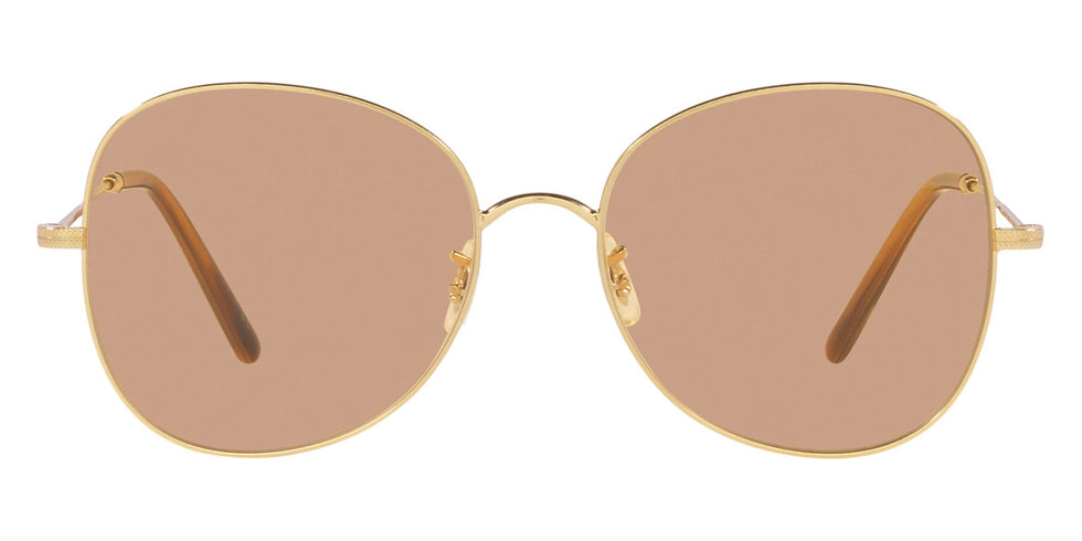 Oliver Peoples® Eliane OV1313 5245 56 - Brushed Gold/Dusk Beach Sunglasses