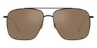 Oliver Peoples® Dresner OV1320ST 5062G8 56 - Matte Black/Cognac Mirror Sunglasses