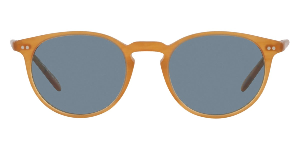 Oliver Peoples® Riley Sun OV5004SU 169956 49 - Semi Matte Amber Tortoise Sunglasses