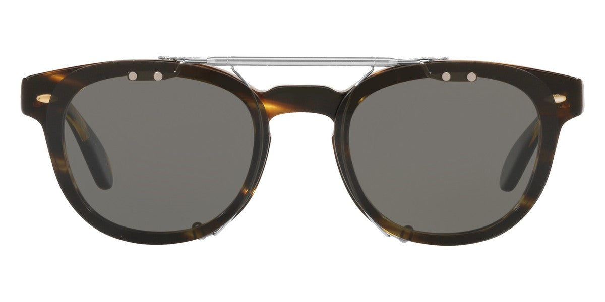 Oliver Peoples® Sheldrake Flip-Up Clip OV5036C 5036 47 - Silver Sunglasses