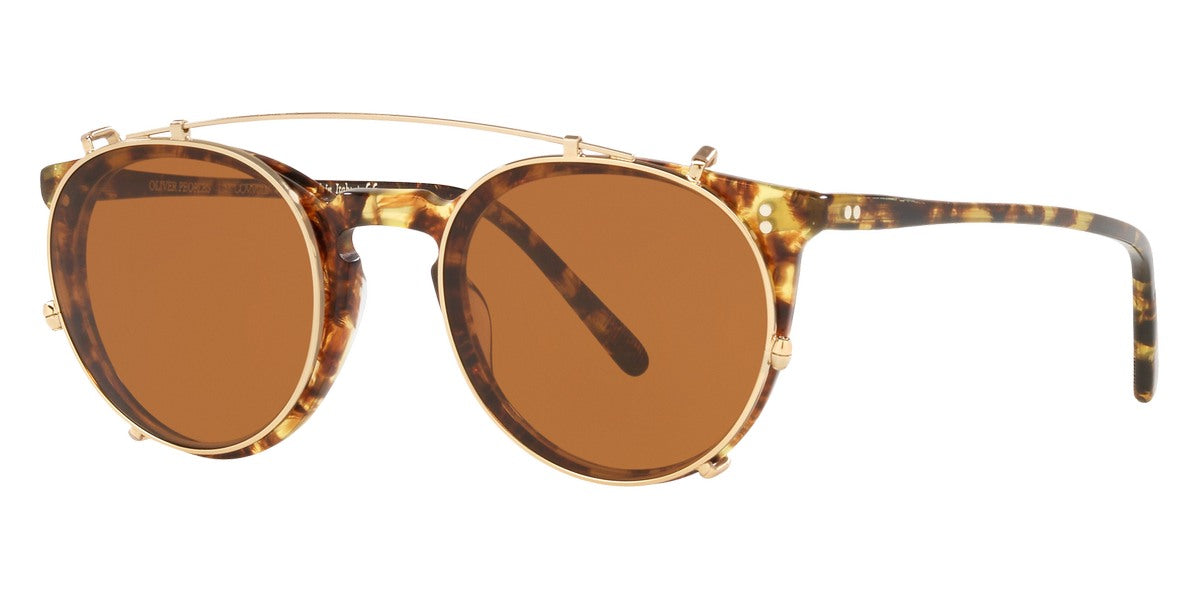 Oliver Peoples 0OV 5183CM O’Malley Clip-On Sunglasses – Silver/Gray, Metal, Unisex