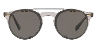 Oliver Peoples® Gregory Peck Clip-On OV5186C 5036 45 - Silver Sunglasses