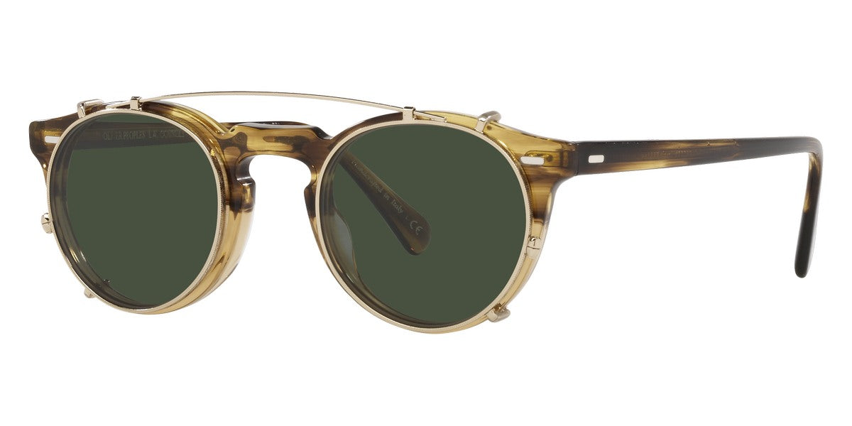 Oliver Peoples® Gregory Peck Clip OV5186CM 50359A 50 - Gold Sunglasses