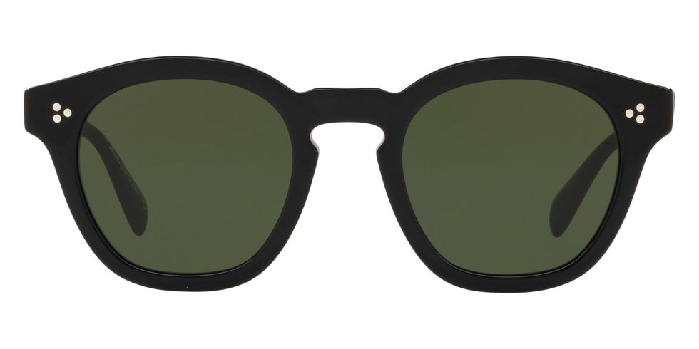 Oliver Peoples® Boudreau L.A OV5382SU 100571 48 - Black / Green Sunglasses