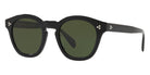 Oliver Peoples® Boudreau L.A OV5382SU 100571 48 - Black / Green Sunglasses
