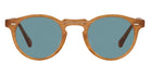 Oliver Peoples® Gregory Peck 1962 OV5456SU 169956 47 - Semi Matte Amber Tortoise Sunglasses