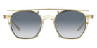 Oliver Peoples® G. Ponti-5 OV5489U 1692 47 - Pale Citrine/Soft Teal Gradient Mirror Sunglasses